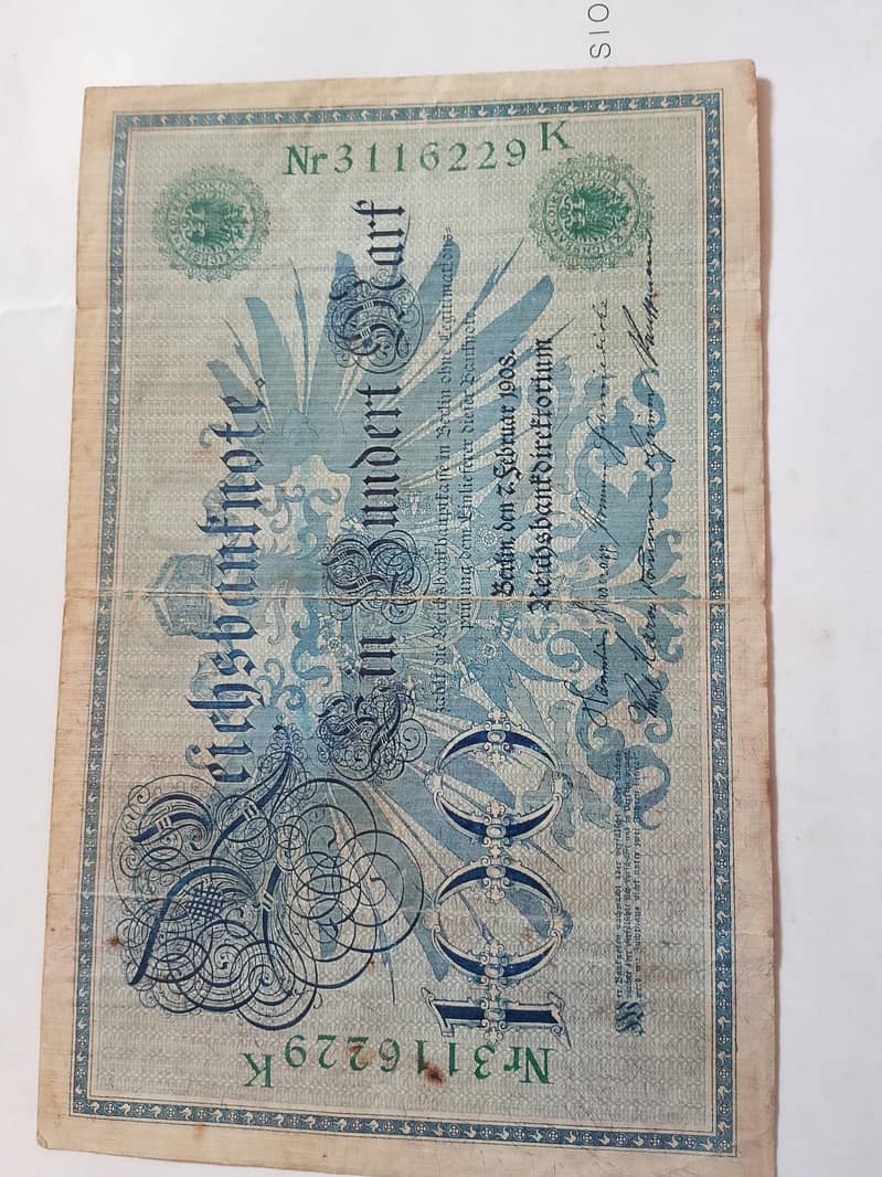 Old Antique note 5