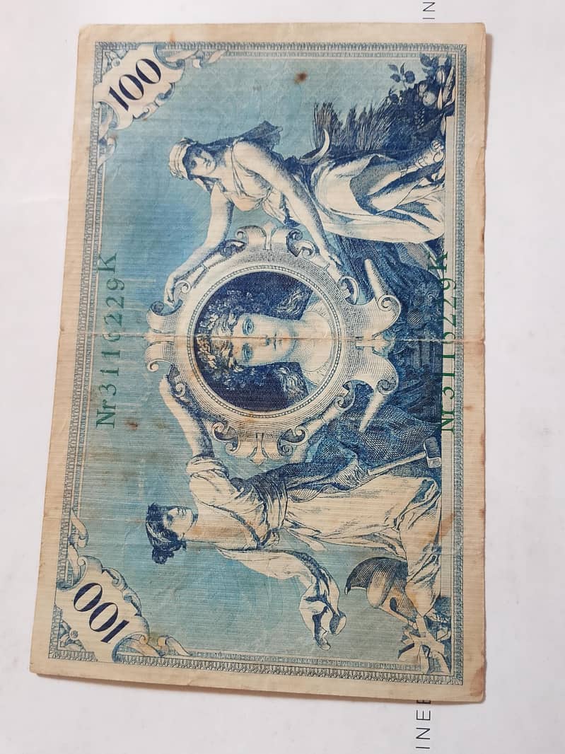 Old Antique note 6
