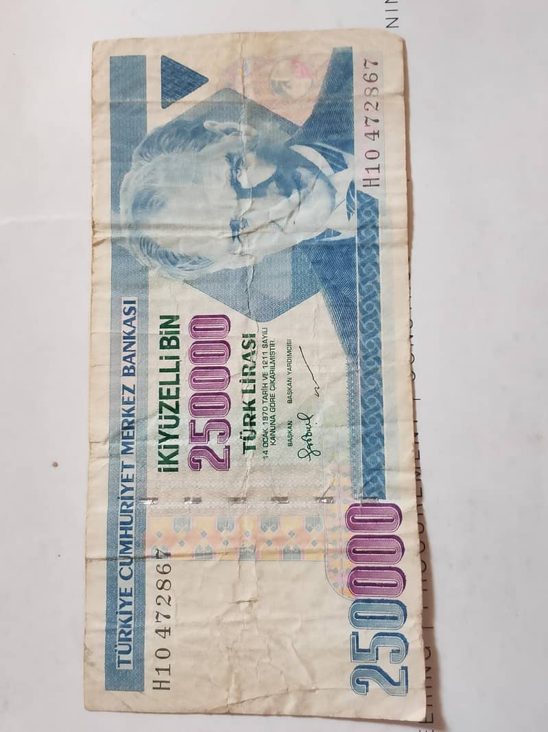 Old Antique note 8