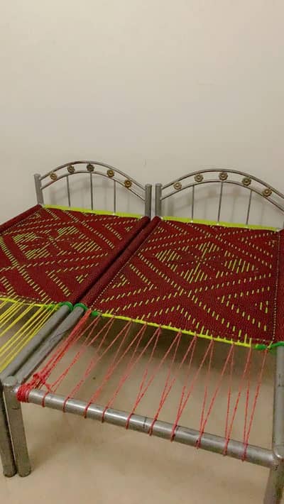 crown head charpai best condition