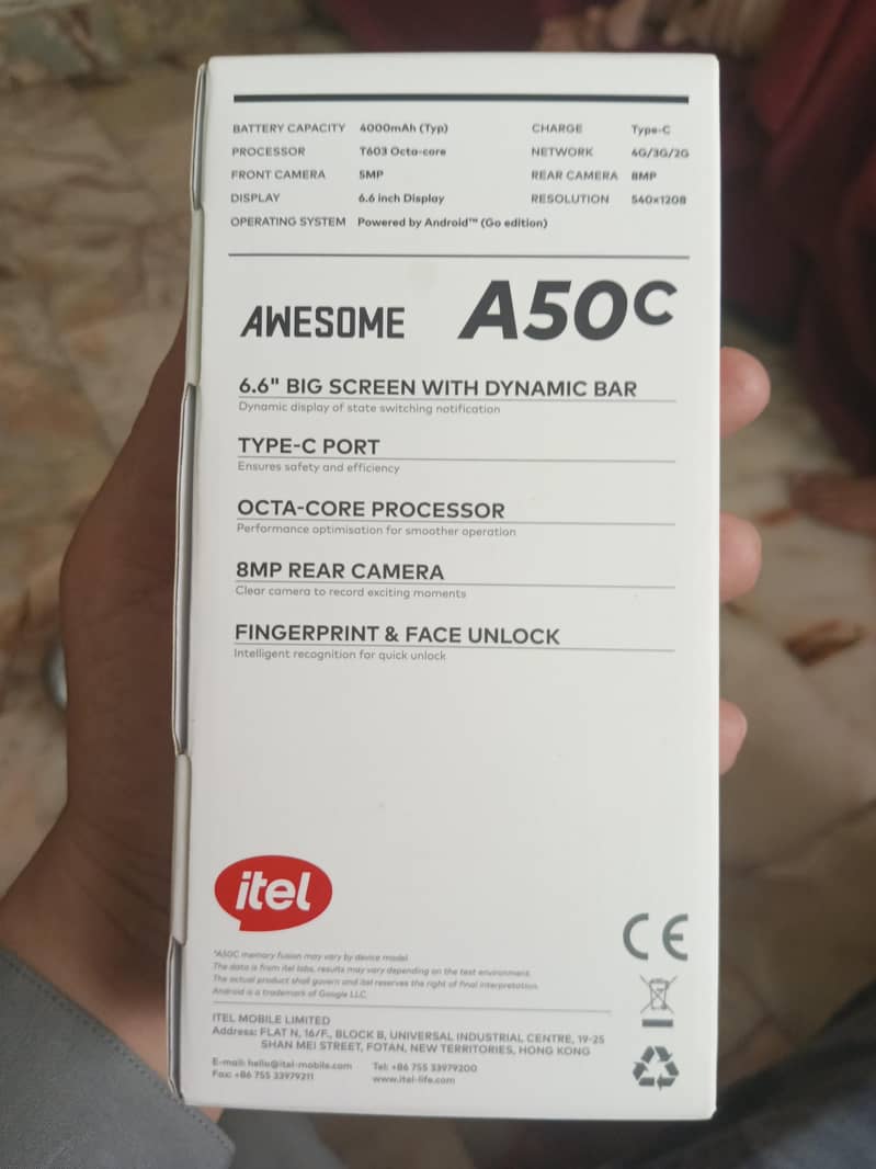 Itel A50C 1