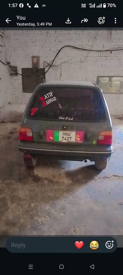 Suzuki Mehran VX 1991
