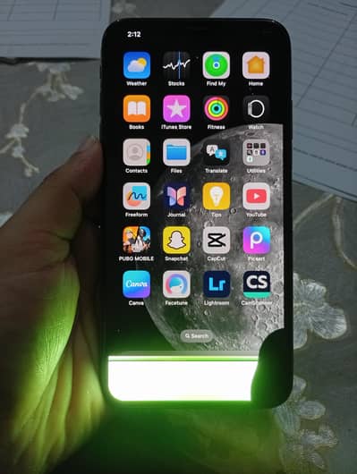 iphone xs max 256gb non pta original phone panel damage