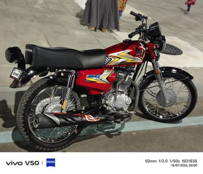Honda CG 125 like applied for