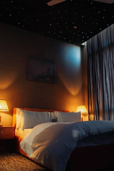 Daily & Weekly basis, Two Bedroom Fully Furnished Luxury Apartment Available For Rent In Gulberg Greens Islamabad Prime, project Sky Park One