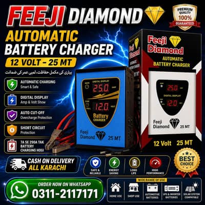 Battery Charger 12V 25A 30A 35A 40A 50A Charger Digital Display