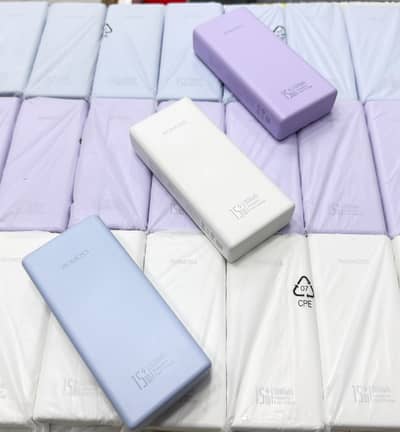 Romoss power bank 20000 mah big battery 15 watt fast charging