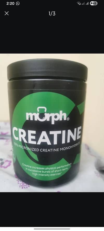Creatine Monohydrate Powder | Denmark Imported | Original | Sealed