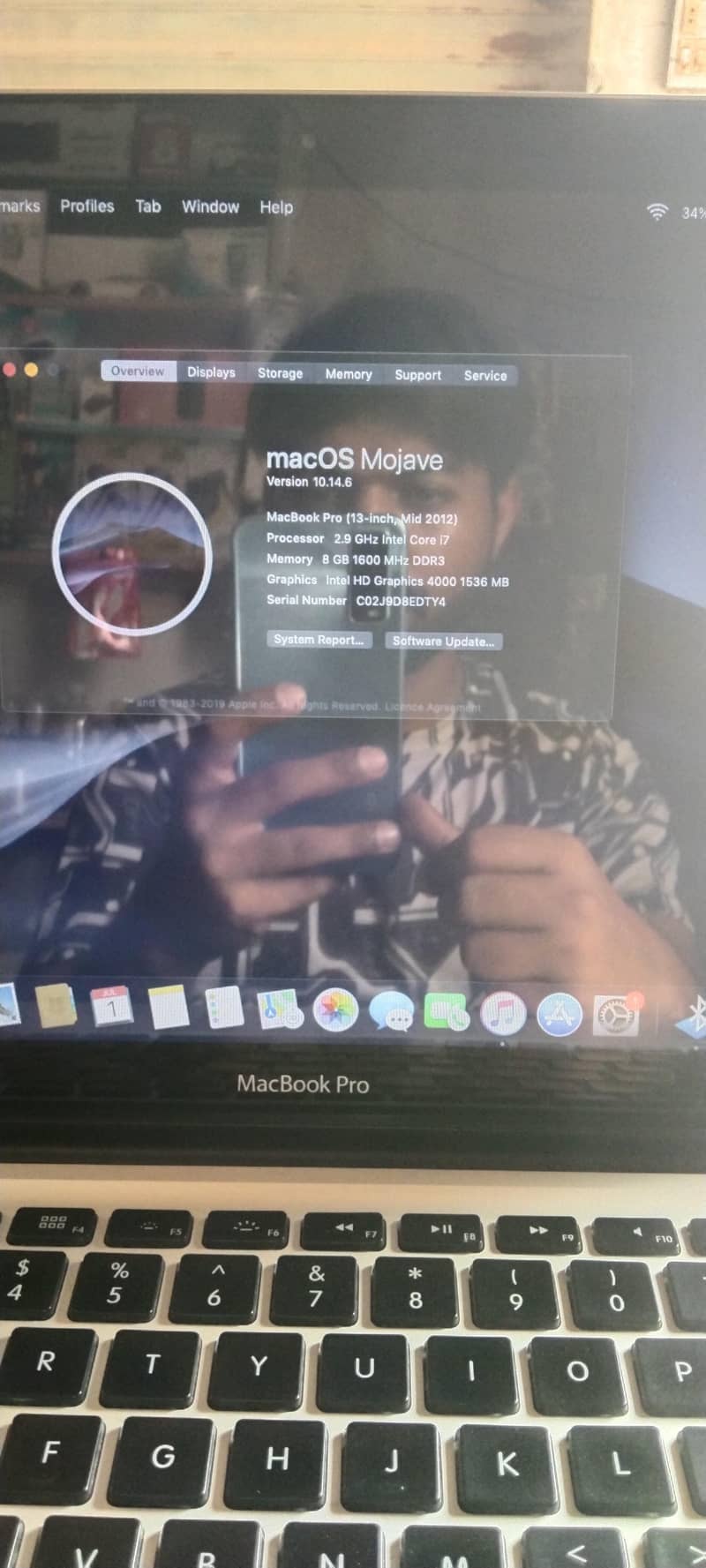 MacBook pro mid 5