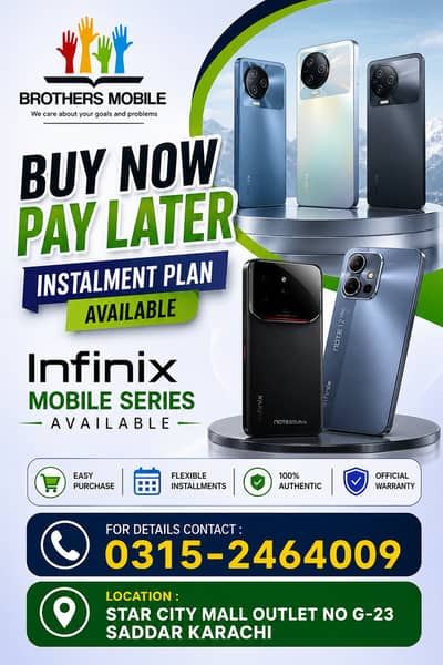 Infinix Mobile On Instalment
