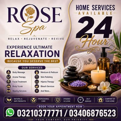 Spa,Services- Spa Center & Saloon - Spa Therapy Available