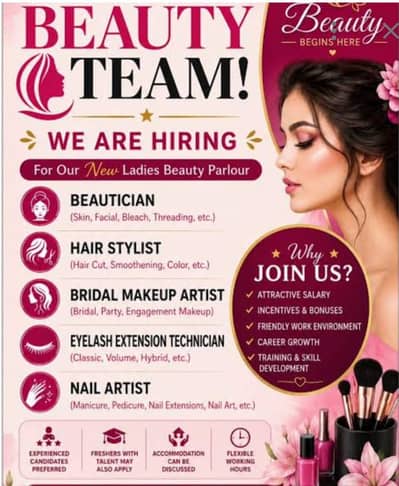 professional female beautician