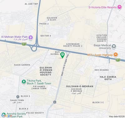 Main Jinnah Avenue 200 Feet Wide Road Residential Plot Available For Sale