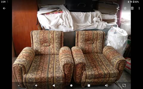 2 Matching Sofa Chairs for Sale – Good Condition