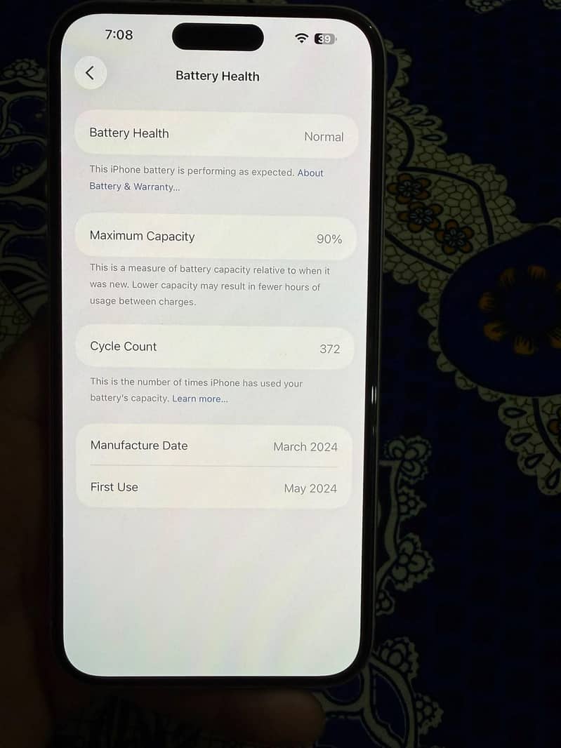 Apple iPhone 15 plus-Non PTA (With Sim time)-128GB-Pink clr 1