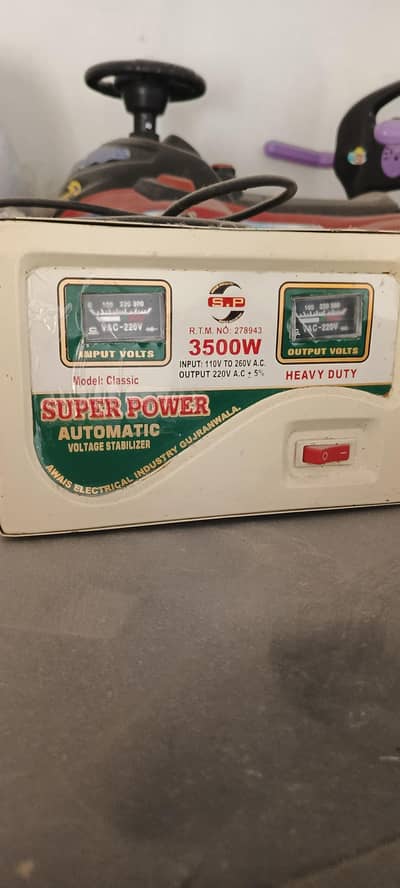 steblizer 3500W new one month used
