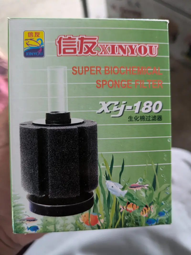 Air pump silent and sponge filter — photo 2