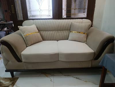 2 seater 3 pair kikar wood sofa