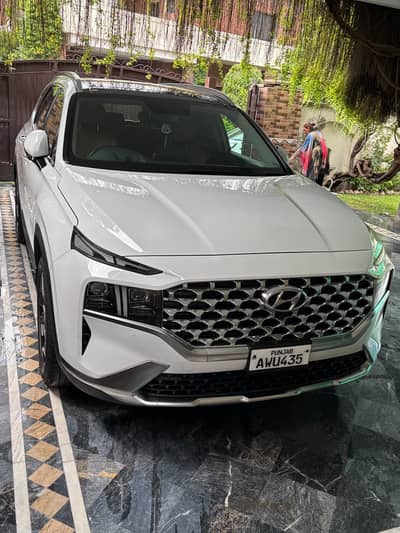 Hyundai Santa Fe Signature Full Option 2025 Model Brand New Conditon