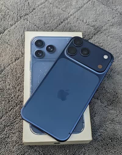 17 Pro Max 256GB non-pta factory unlock LLA 98% Helath With Box 10/10