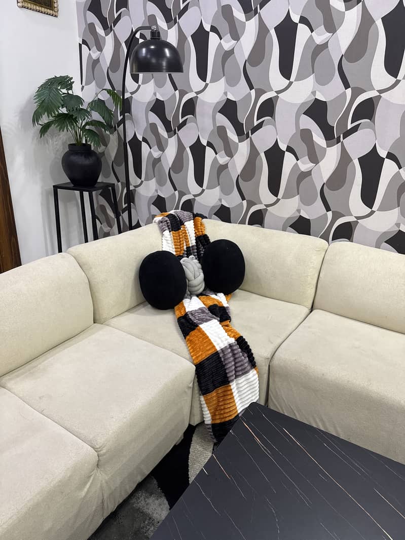 L shape sofa 1