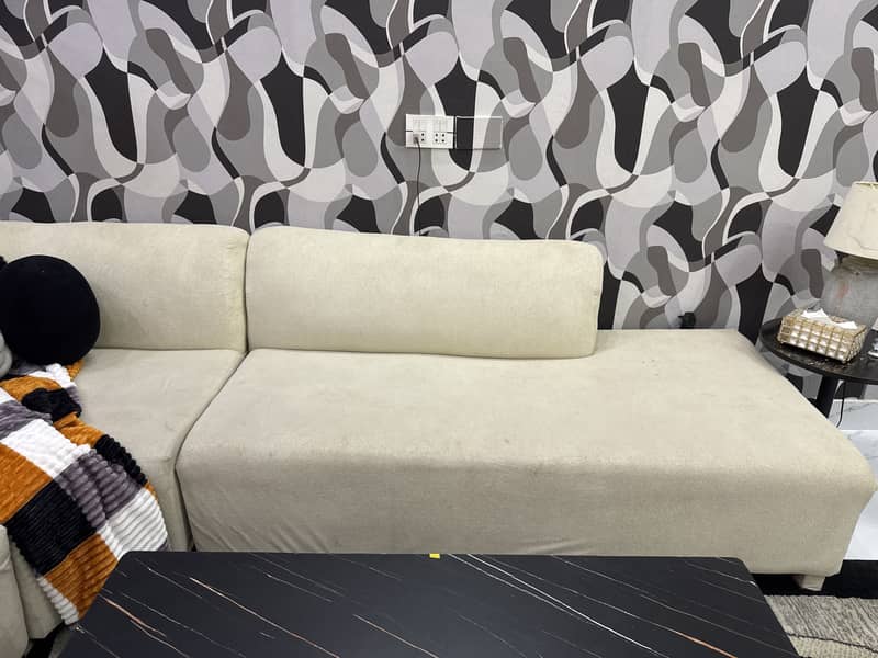 L shape sofa 2