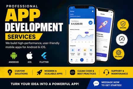 Playstore Apps and Game Development for businesses and individuals