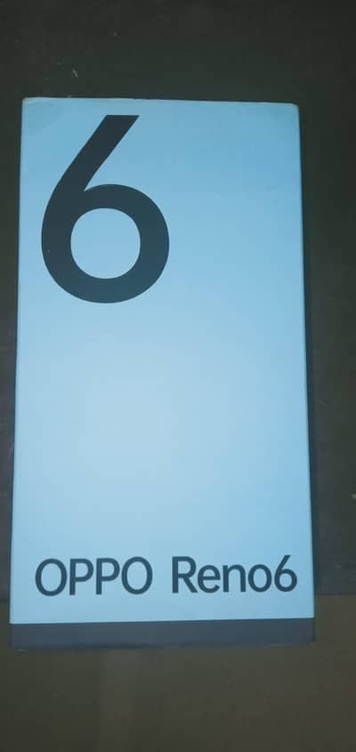 Oppo Reno 6 Only Box for sale