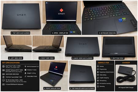 HP OMEN Slim 16 | Ultra 7 255H | RTX 5060 | 16GB | 1TB | 165Hz