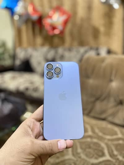 Iphone 13 Pro Max - Sierra blue-256GB | PTA Approved (physical + eSim)