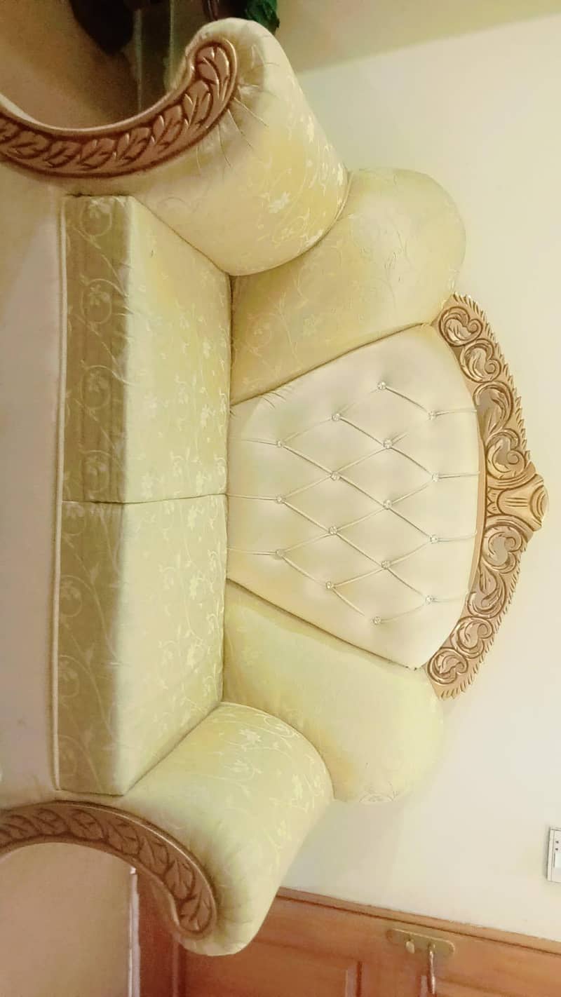used sofa set good condition 0