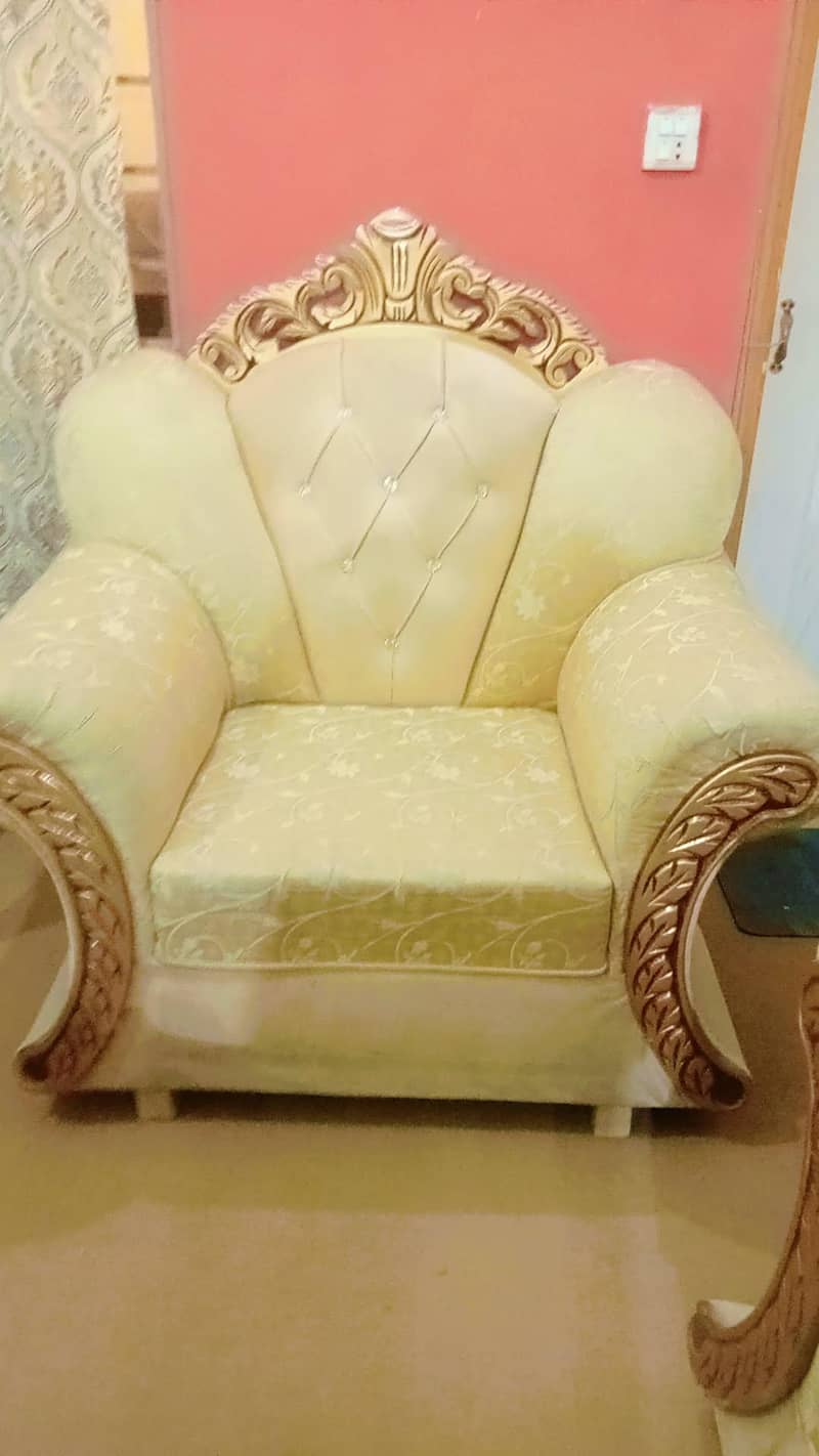 used sofa set good condition 1