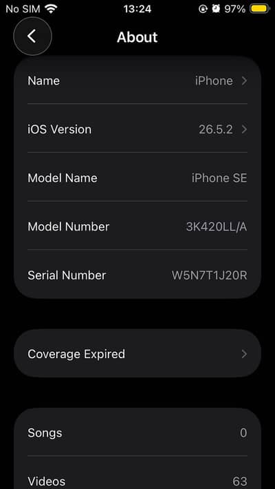 Apple iPhone SE 3