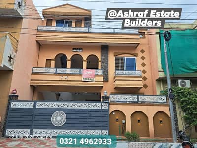 8.4 Marla Stylish Solid Construction Brand New Double Storey House with Water bore
