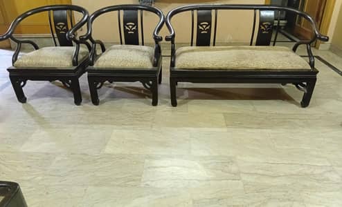 original wood sofa set