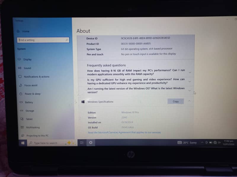 HP Probook 11