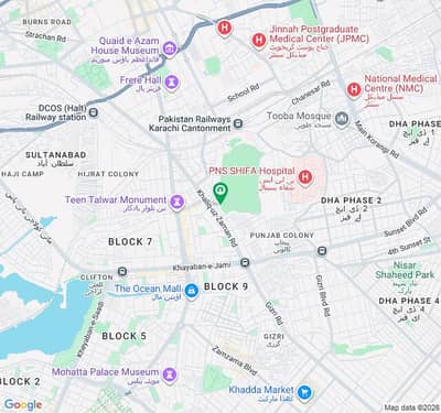 1800 Square Feet Apartment Available For Sale In Punjab Chowrangi New PNT Colony Near Altamash Dental Hospital Opposite Defence