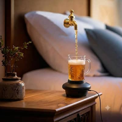 Magic Faucet Mug | Floating Tap Water Fountain | Decorative Night Lamp