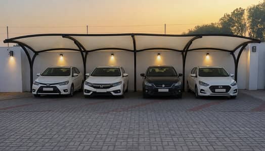 Tensile Shade Installation Services | Car Parking Shades | Canopies |