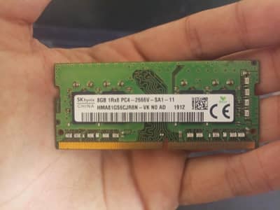 8GB DDR4 2666 mhz Laptop Ram Single Stick