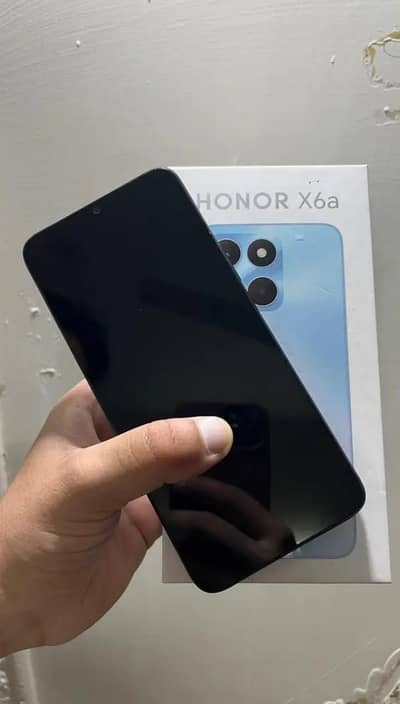 Honor X6a with complete box