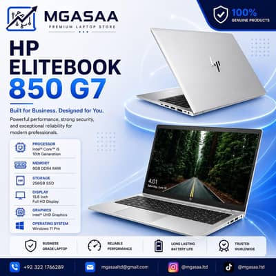 HP Elitebook 850 G7 intel core i5 10th generation