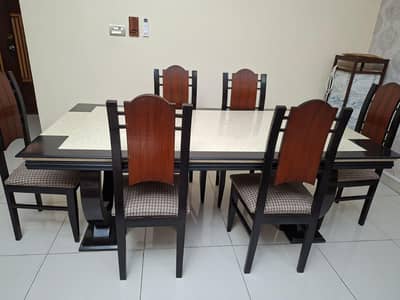 Table and chairs