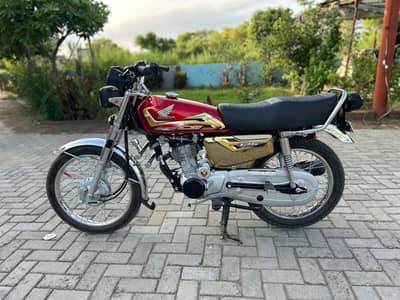 HONDA CG125s 2026 GOLD EDITION FOR SALE BILKUL NEW HAI