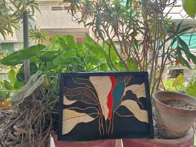 Texture Art Beautiful Frame