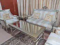 MOVING OUT SALE Seater Sofa Set with tables