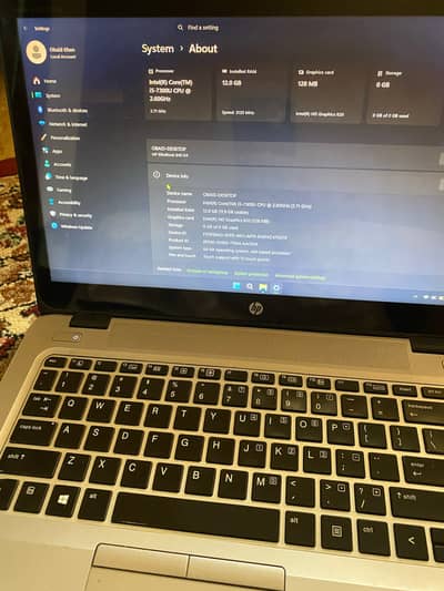 HP EliteBook 840 G4 | i5 7th Gen | 12GB RAM | Touchscreen