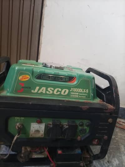 JASCO J1800DLX-S Petrol Generator 1000W | 1200W Max | Used