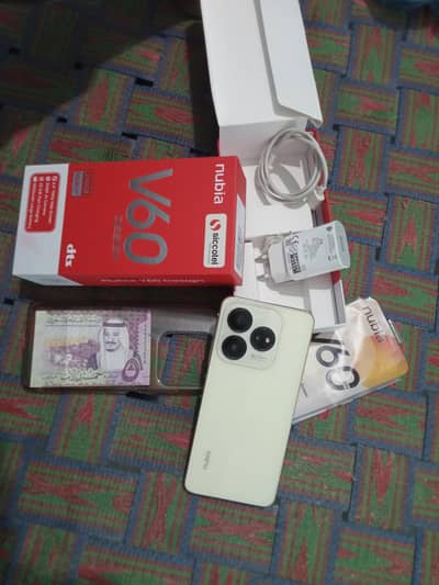 Zte V60 8+8/256 seld pece ha 10by10 6 month uze argent sell