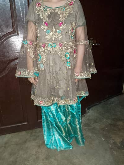 ghrara frock